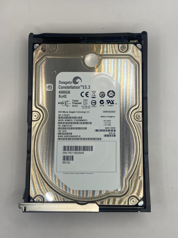 HD EMC 4TB 7.2K 3.5 SAS 6GB 005050611 005053107 005050623 118033264-03