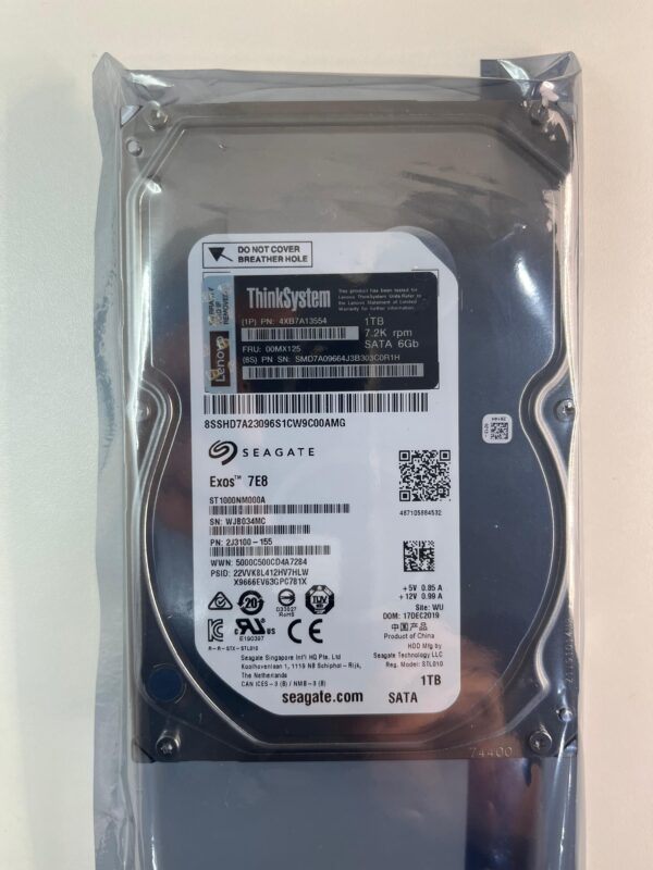 DISCO RÍGIDO INTERNO 1TB LENOVO THINKSYSTEM ST50 PN: 4XB7A13554