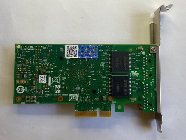 Placa de Rede DELL I350-T4 1GB RJ45 4-Port 00NWK2 0NWK2 - Imagem 2