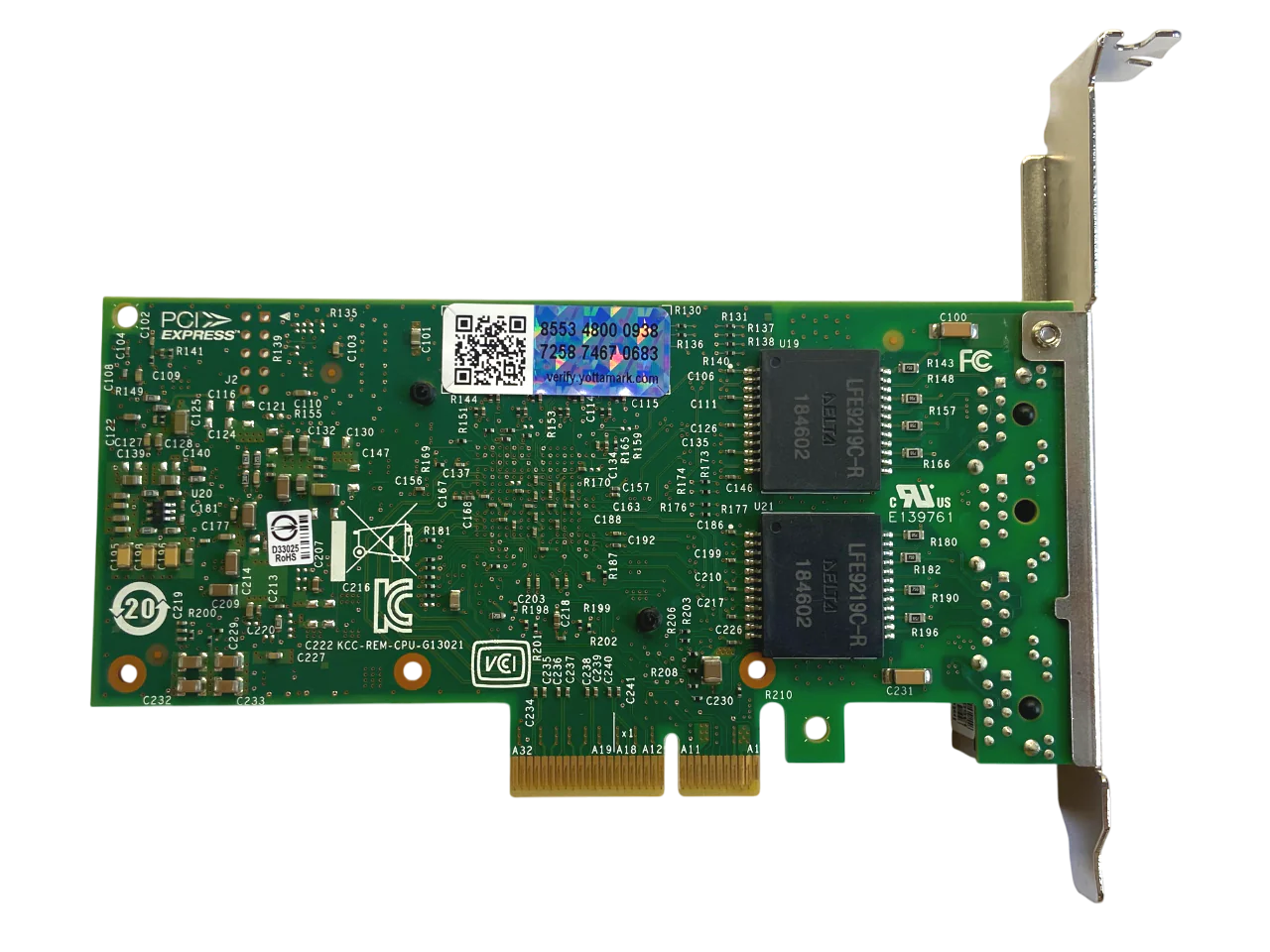 Placa de Rede DELL I350-T4 1GB RJ45 4-Port 00NWK2 0NWK2 - Imagem 4