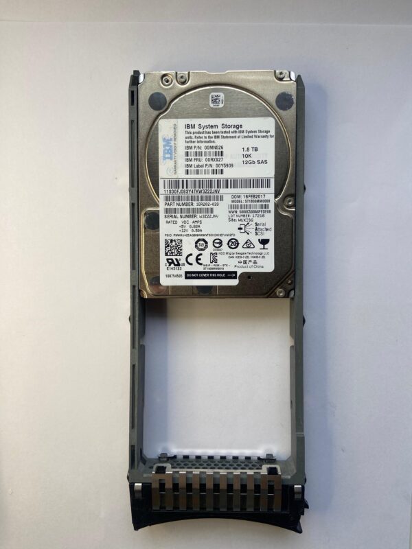 HD IBM 1.8TB 10K 2,5 SAS 12GB 00MN526 00RX927 seminovo