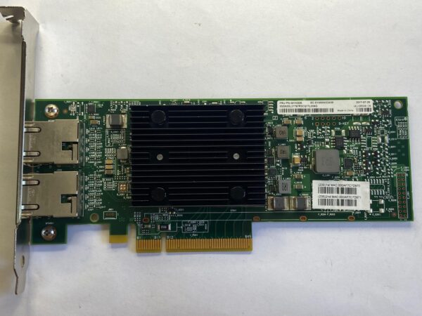 Placa de Rede LENOVO 57416 10GB RJ45 2-Port 00YK535 7ZT7A00496