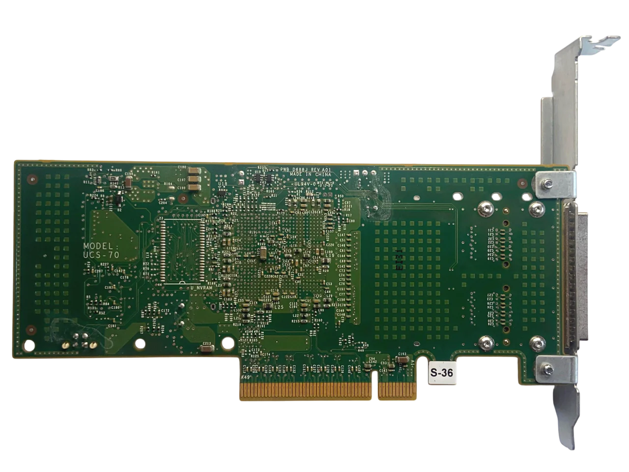 HBA DELL PERC H200E 6GB SAS Mini-SAS 2-Port 012DNW 12DNW - Imagem 3