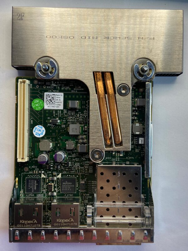 Placa Rede DELL Integrada 57800S 2X1GB RJ45 2X10GB SFP 4-Port 0165T0