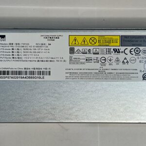 FONTE LENOVO 750W THINKSYSTEM PLATINUM 01GV266