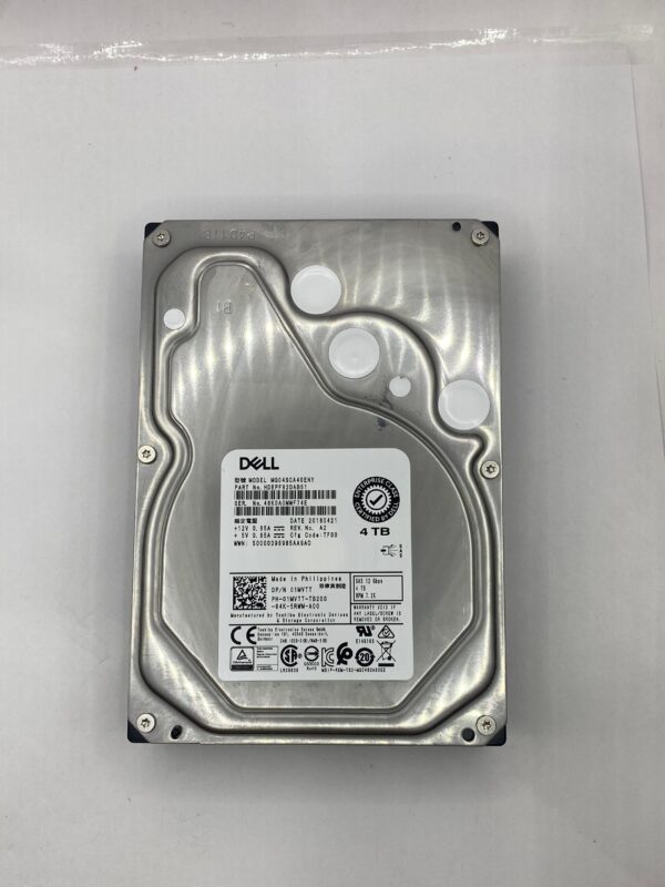 HD DELL 4TB 7.2K 3,5 SAS 12GB 01MVTT 1MVTT