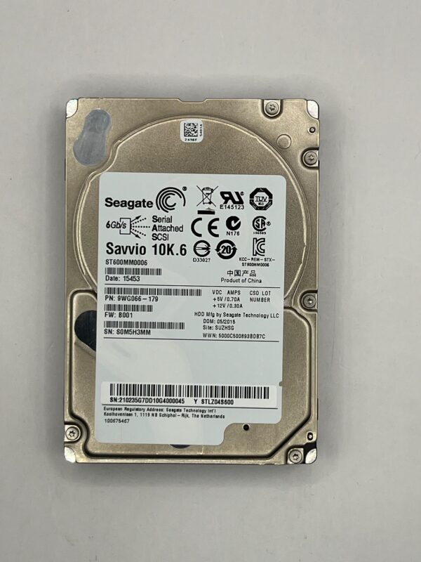 HD HUAWEI 600GB 2,5 10K 12GB SAS 0235G7DD