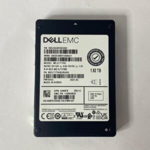 SSD DELL 1.92TB 2,5 12GBPS SAS 0498F8 498F8