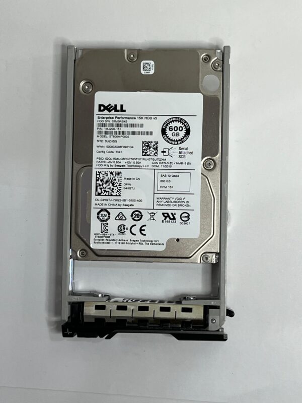 HD DELL 600GB 15K SAS 12GB 2,5 04HGTJ 4HGTJ