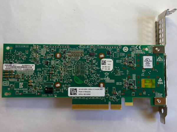 PLACA REDE DELL QL41262 10/25GB SFP28 2-Port 051GRM 51GRM - Imagem 2