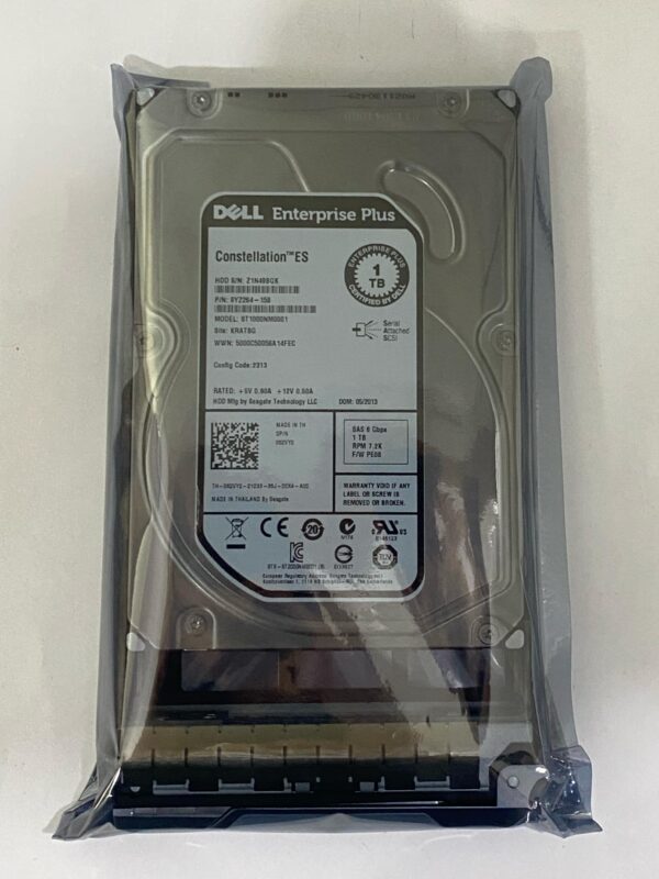 HD DELL 1TB 7.2K 3,5 SAS 6GB 062VY2 62VY2 COM GAVETA