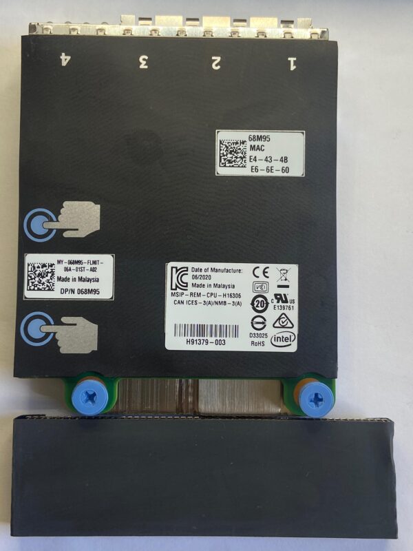 Placa de Rede DELL Integrada X710 10GB SFP+ 4-Port 068M95 68M95 - Imagem 2