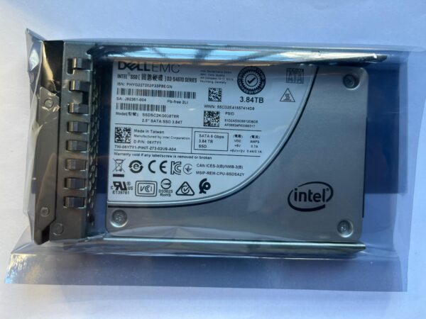 SSD DELL 3.84TB D3-S4610 2,5 SATA 6GB 06Y7Y1 6Y7Y1 - Imagem 2
