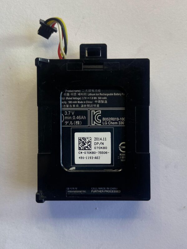 BATERIA DELL 070K80 0T40JJ 0H132V 037CT1 0HD8WG  BATERIA PRETO