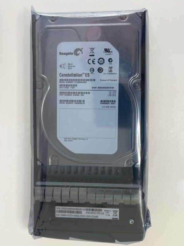 HD DELL 2TB 7.2K 3.5 SAS 6GB COMPELLENT 0952705-04