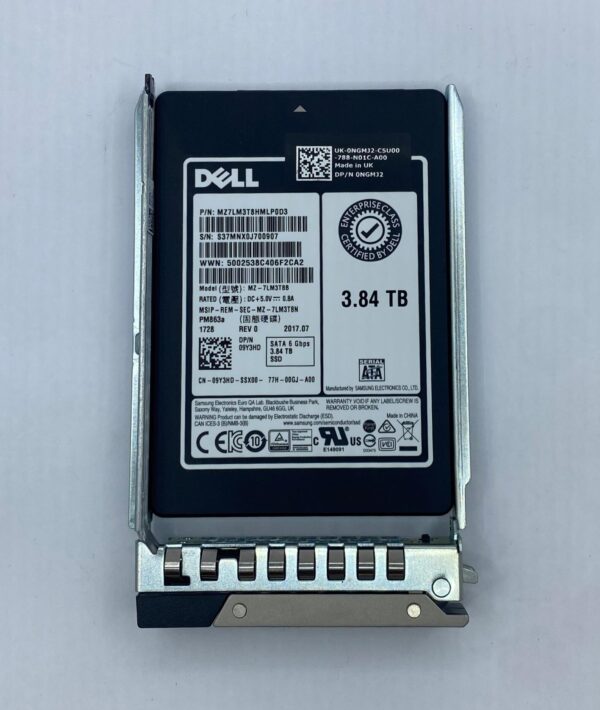 SSD DELL 3,84TB 2,5 SATA MZ-7LM3T8B 09Y3HD 9Y3HD