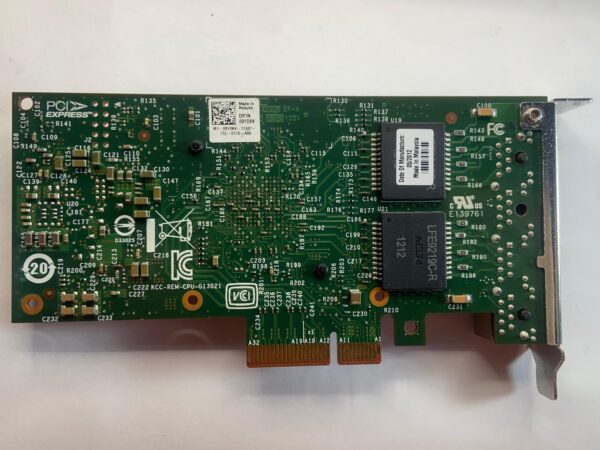 Placa de Rede DELL I350-T4 1GB RJ45 4-Port 09YD6K 9YD6K - Imagem 2