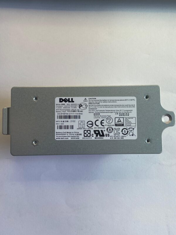 BATERIA DELL 1100WAH 0FK6YW FK6YW 0KVY4F KVY4F 010DXV 10DXV - Imagem 2