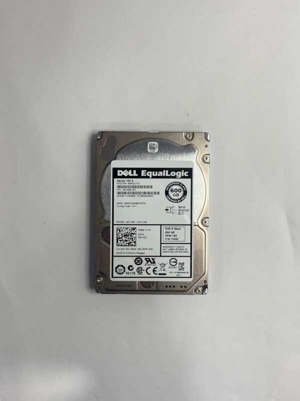HD DELL 600GB 10K 6GB SAS 2,5 0G11X0 G11X0 COM GAVETA