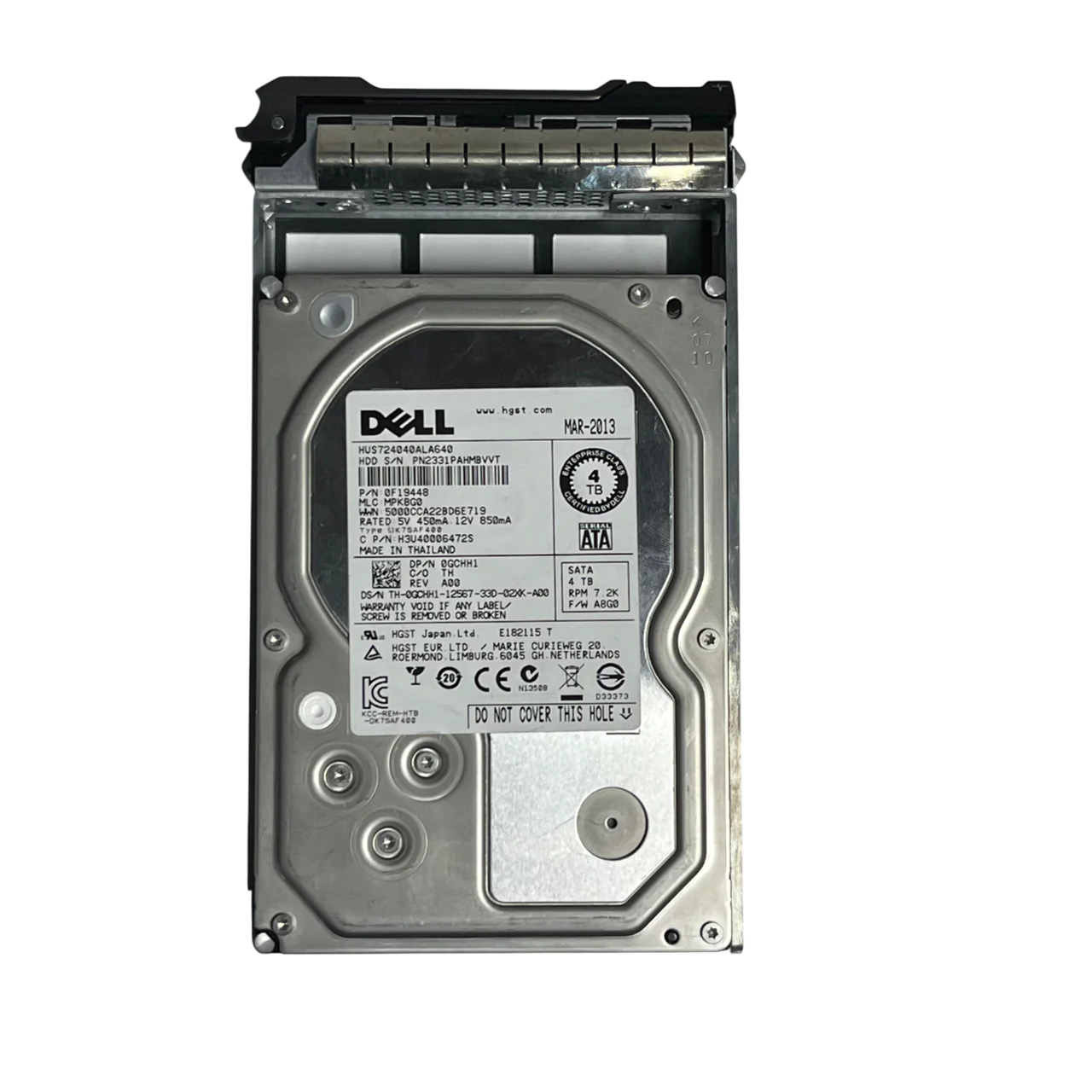 HD DELL 4TB 7.2K 3,5 SATA 0GCHH1 GCHH1