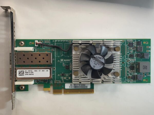 DELL HBA QLE2662 16GB FC 2-Port H8T43 0H8T43
