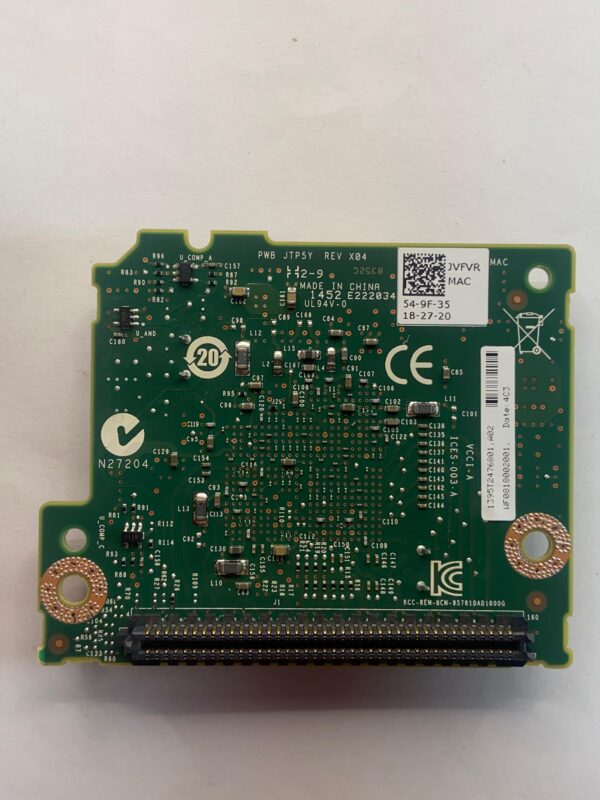 Placa de Rede DELL Blade 57810-K 10GB 2-Port 0JVFVR JVFVR - Imagem 2