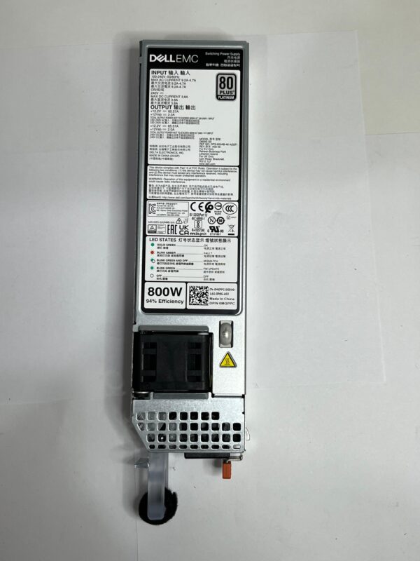 FONTE DELL 800W PARA SERVIDOR R460 R560 R660 0MGPPC MGPPC