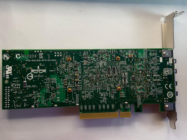 PLACA REDE DELL 57810S 2-PORT 10GB 0N20KJ N20KJ + GBIC - Imagem 2