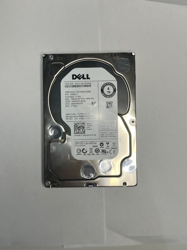 HD DELL 4TB 7.2K 3,5 SATA 6GBPS  0N36YX  N36YX