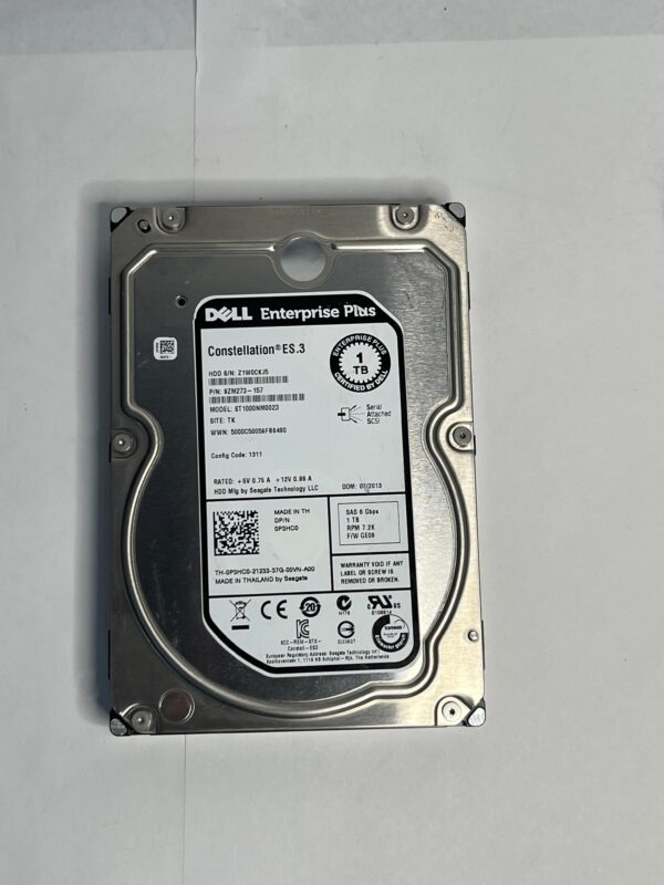 HD DELL EQL 1TB 7.2K 3,5 6GB SAS 0P3HC0 P3HC0