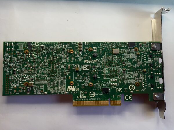 PLACA DE REDE DELL 57810S 2-PORT 10GB SFP+ 0HN10N HN10N - Imagem 2