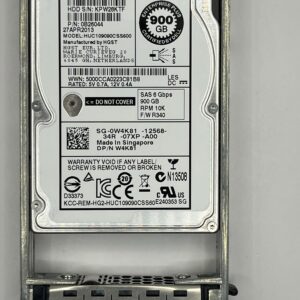 HD DELL Server 900GB SAS 6GBS 10K 2,5 W4K81 0W4K81