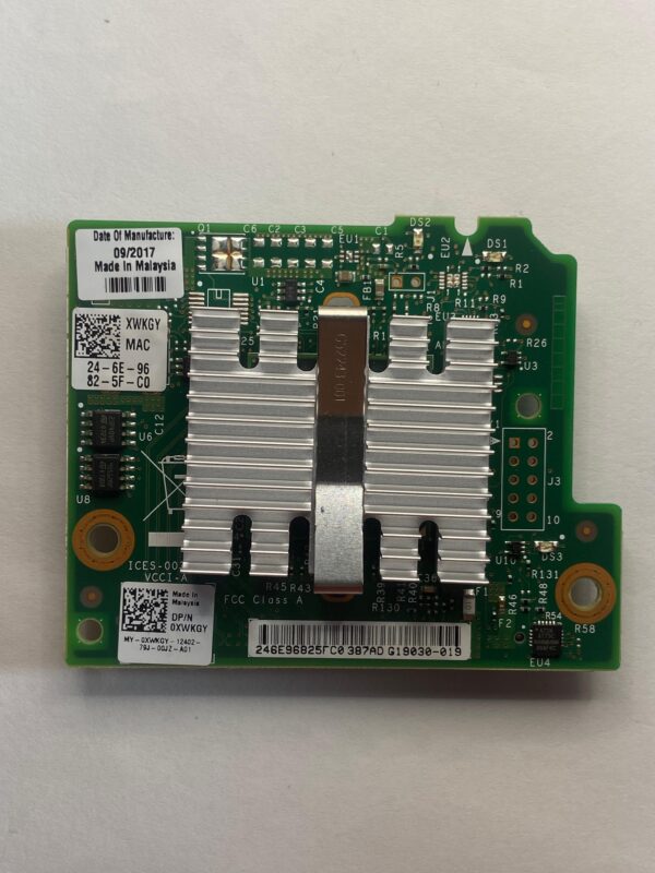 PLACA REDE DELL 10GB X520-DA ETHERNET XWKGY 0XWKGY