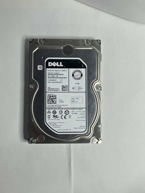 HD DELL 4TB 7.2K 3,5 SAS 12GB 0YXG4K YXG4K