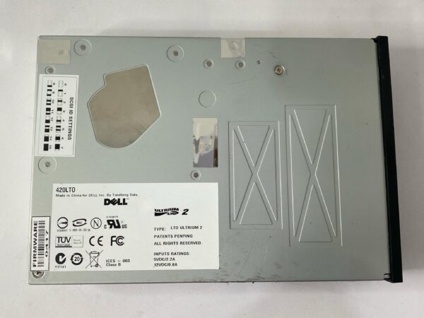 LTO-2 DELL ULTRIUM 200/400GB SCSI INTERNAL 0TT974 TT974