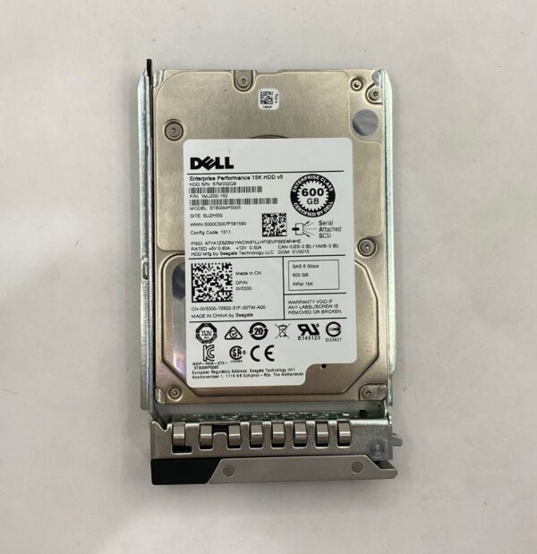 HD DELL 600GB SAS 15K 2.5 6GB V5300 0V5300