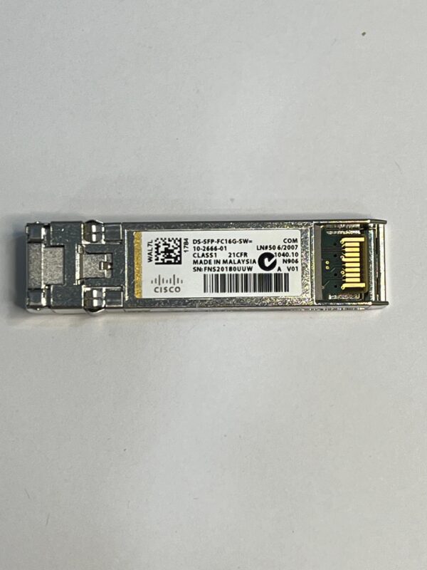 TRANSCEIVER CISCO 16G FC SFP+ DS-SFP-FC16G-SW 10-2666-01