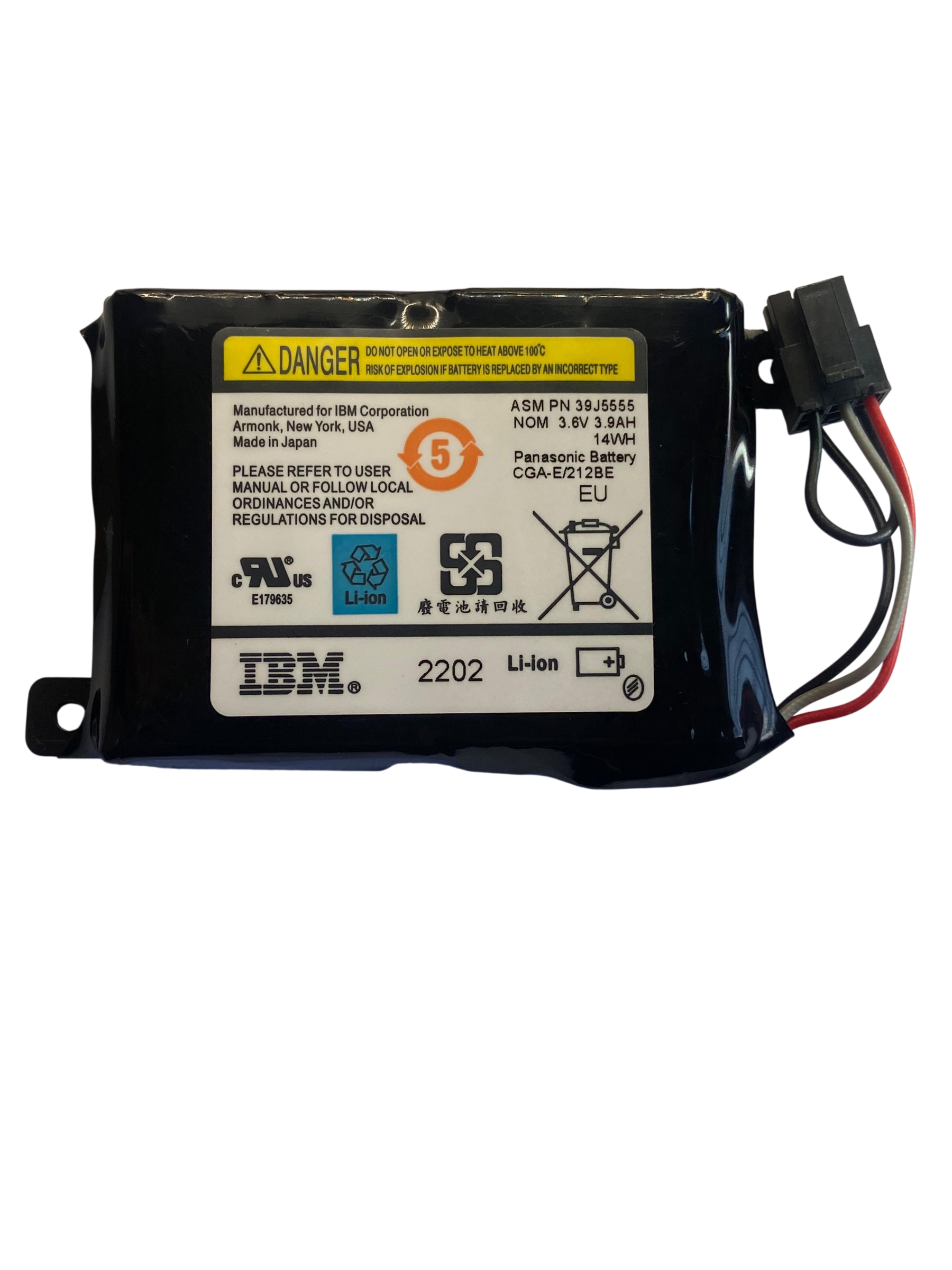 BATERIA CACHE 3.6V 3.9AH 39J5555 39J5554 97P5676 - Imagem 2