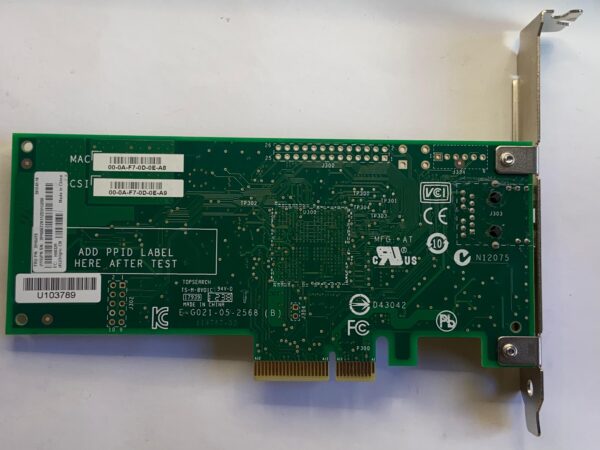 Placa de Rede IBM NetXtreme II 1000T RJ45 1-Port 39Y6070 39Y6066 - Imagem 2
