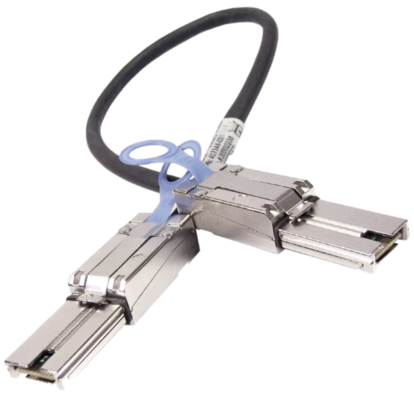 CABO HP 0.5M EXTERNAL MINI SAS 407344-001   PRETO