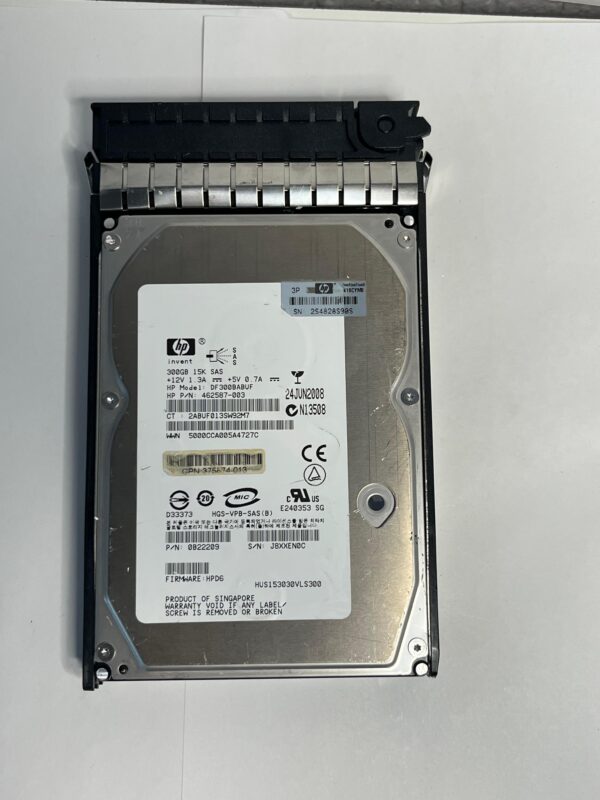 HD HP 300GB 15K 3.5 SAS 3GB 416248-001