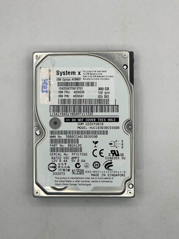 DISCO RÍGIDO INTERNO IBM 42D0638 42D0641 300GB