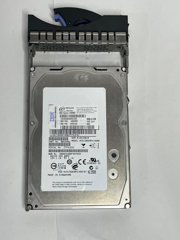 HD IBM Storage 300GB 15K 3,5 SAS 3GB 43X0805 42C0242 43X0802