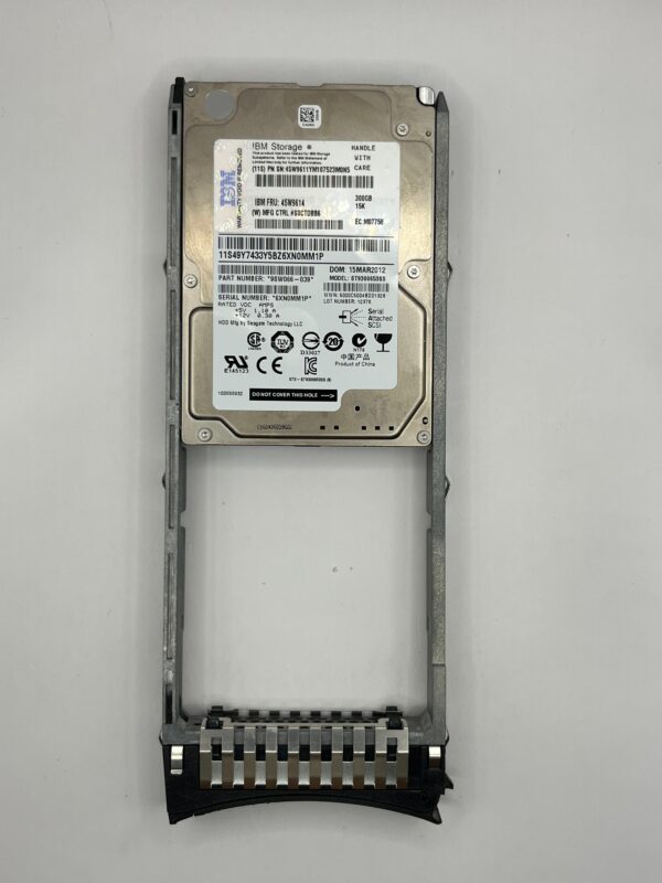 HD IBM 300GB 15K 2.5 6GB SAS 45W9614 45W9611 49Y7433