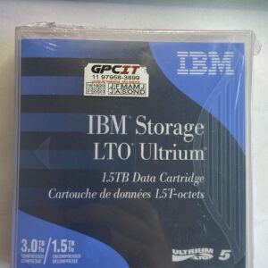 UNIDADE DE FITA IBM LTO-5 ULTRIUM 1,5TB/3,0TB 46X1290