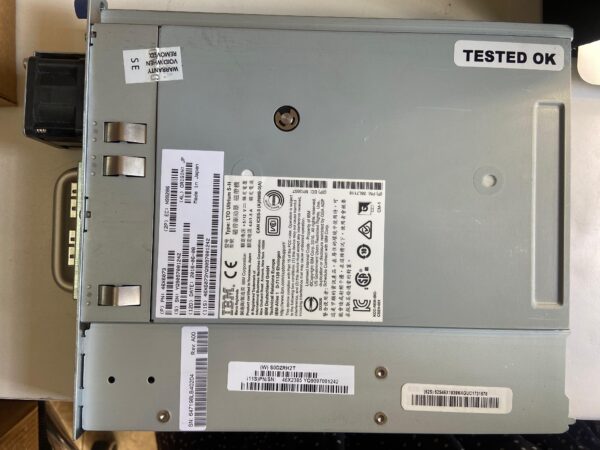 GRAVADORA FITA LTO5 IBM SAS 6GB HH 46X6073 0676R6 46X2385