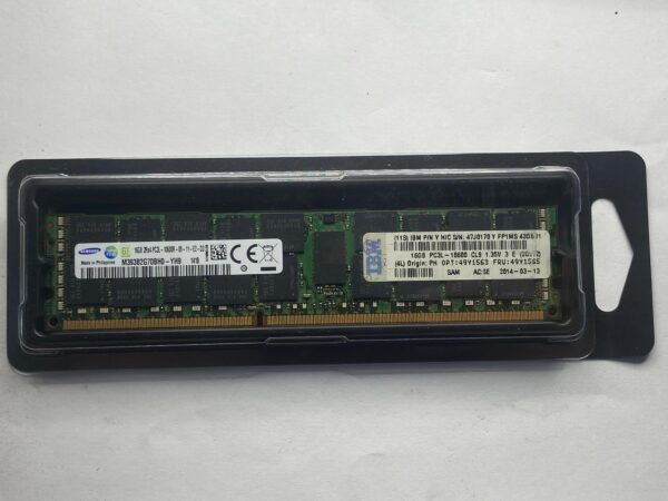 MEMÓRIA IBM 16GB 1333 RDIMM 49Y1565 49Y1563 47J0170 - Imagem 2