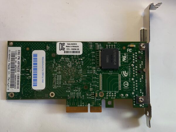 Placa de Rede IBM I340-T2 1GB RJ45 2- Port 49Y4232 49Y4231 - Imagem 2