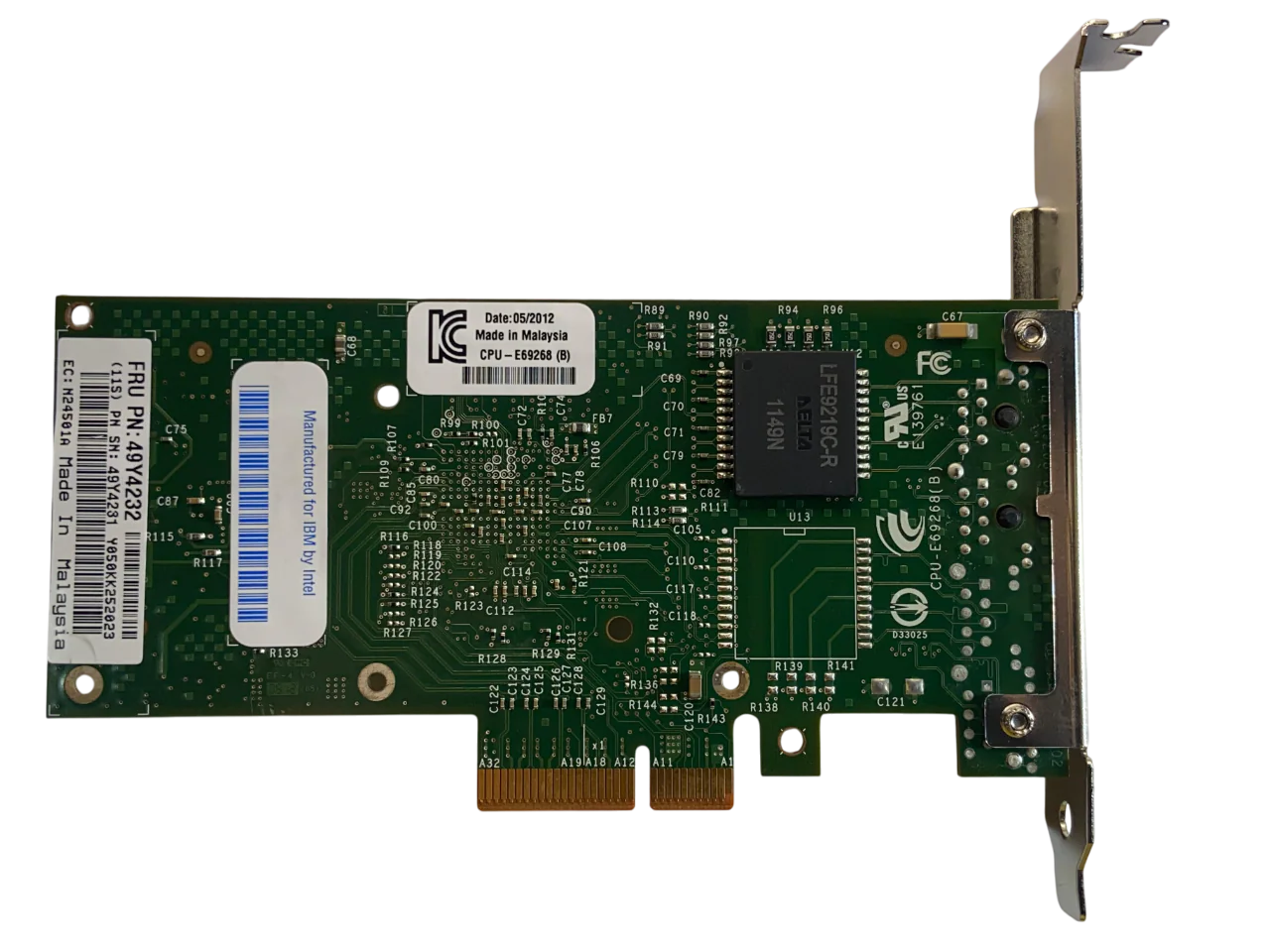 Placa de Rede IBM I340-T2 1GB RJ45 2- Port 49Y4232 49Y4231 - Imagem 3