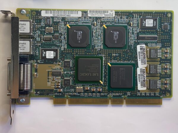 Placa de Rede Sun 2x1GB RJ45 2xUltra2 SCSI 4-Port 501-6635 X4422A